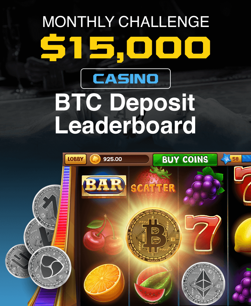$15,000 BTC Deposit Leaderboard