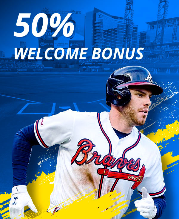 50% Welcome Bonus